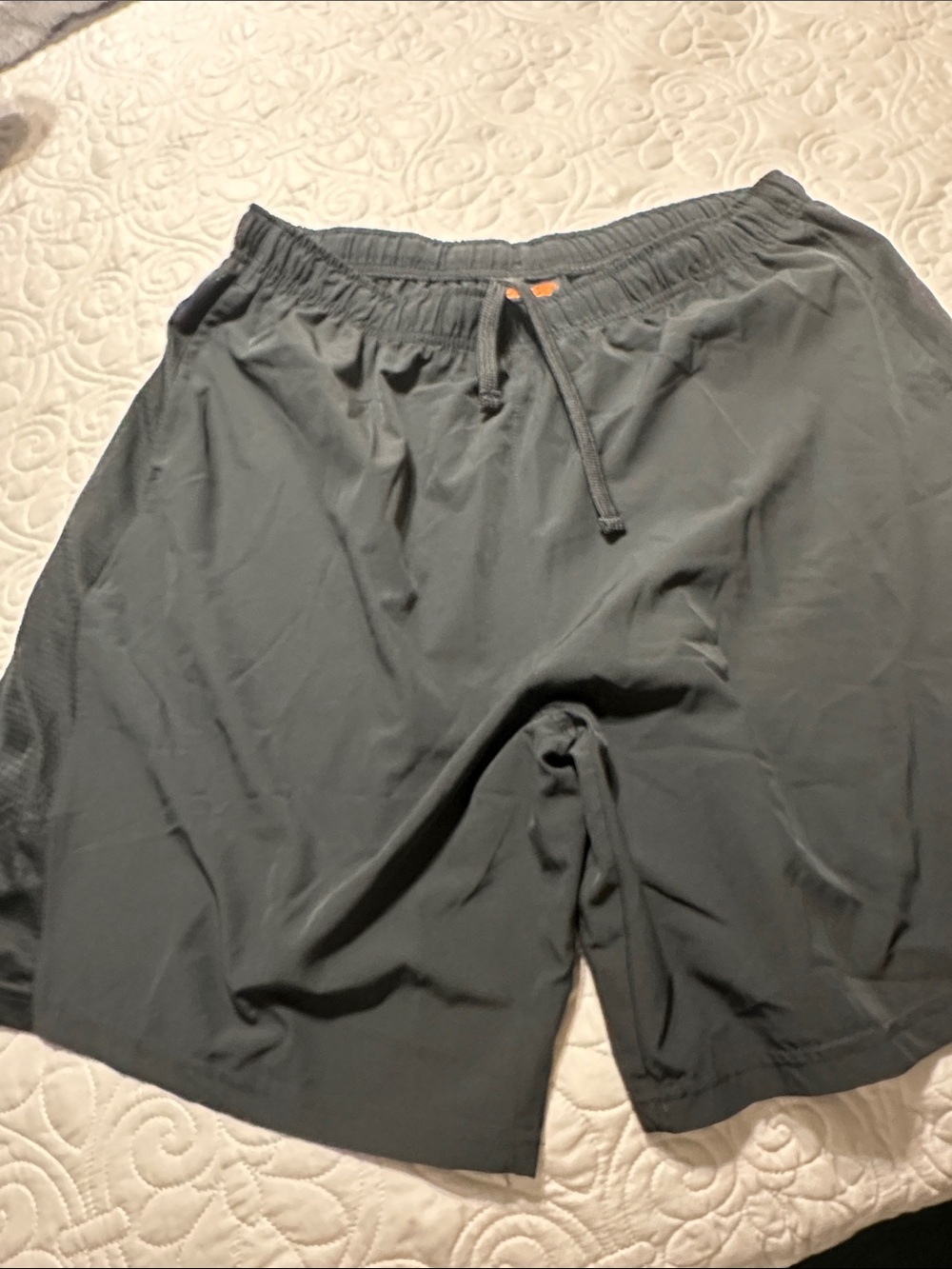 Avia Black Athletic Drawstring Shorts